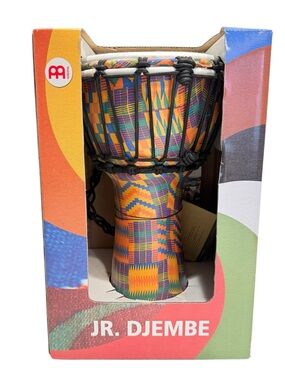 Meinl Compact Junior Djembe Kenyan Quilt 7" SYNTHETIC DJEMBE SIMBRA New JRD - KQ